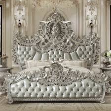 Check spelling or type a new query. Traditional Bed In Gray Leather Traditional Style Homey Design Hd 8088 California King Bedding Traditional Bed Cal King Bedding
