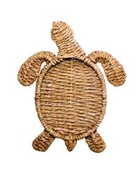 Found a fashion $4 gem❤️. Round Woven Rattan Tray Sea Turtle Decorative Basket Tray For Coffee Table Ottoman Kitchen And Bathroom Ocean Beach Decor Beachfront Decor