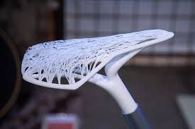3d Printed Bicycle Saddle Seen On The Dutch Design Week Ddw In Eindhoven The Netherlands 3dprinting 3d Printing Art 3d Printer Designs 3d Printing Projects