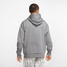 Brooklyn nets nike city edition courtside jacket. Brooklyn Nets Statement Edition Men S Jordan Nba Hoodie Grey Bouncewear