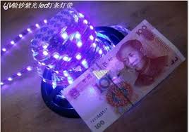 They are used worldwide in shops, malls, and anywhere else where currently bills are covered with ultraviolet ink that is not visible to the human eye, but it can be detected by special sensors. Uv Led Strip Light For Money Detection Derun Led