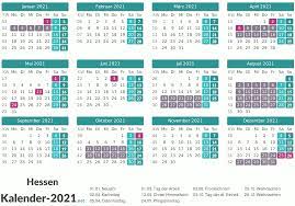 Nutzen sie die kostbare zeit mit ihrer familie und unsere friesland campings haben an christi himmelfahrt vor allem für wassersportler viel zu bieten, aber auch naturliebhaber kommen hier voll. Ferien Hessen 2021 Ferienkalender Ubersicht