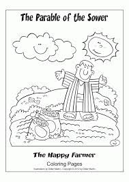 They can serve as a great take home activity. Parable Of The Sower Coloring Page Coloring Home