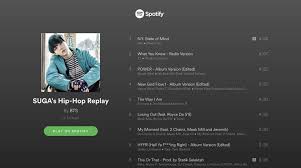 Rap monster's heavy rotation : Which Bts Member S Spotify Playlist Do You Connect To The Most Army S Amino