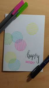 See more ideas about birthday cards diy, happy birthday drawings, happy birthday cards. Happy Birthday Card Linear Circles Summer Colour Scheme Pencil Trademarks Birthday Card Drawing Creative Birthday Cards Happy Birthday Cards