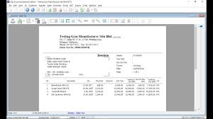 Malaysia goods and services tax (gst). Sst Co Customise Sst Invoice Youtube