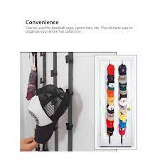 2pcs Baseball Cap Hat Holder Rack Storage Organizer Over The Door Hanger Holders Hanging Closet Hat Organizer Clip Hat Hanger Baseball Caps Rack Organizer Hol In 2020 Hat Organization Hat Hanger Hanging
