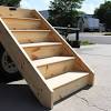 Such steps are ideal for a house that requires a tall staircase or this is a perfect choice for prefab home steps. 1