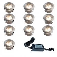 Spots Led De Terrasse Sofia 12v A Encastrer D45mm Transfo 30w Spot Terrasse Eclairage Terrasse Construction Terrasse Bois