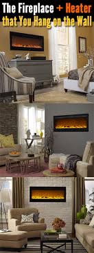 Install right into your wall and enjoy supplemental heat for a room of up to 400 square feet. Wall Mount Electric Fireplace Or Recessed