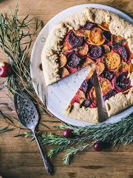Five Bites Cocktails A Holiday Collaboration With Vermont Creamery Stonecutter Spirits Food Sweet Potato Galette Seasonal Winter Recipes