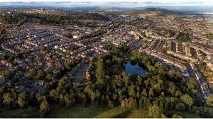 Cars were set on fire and pushed down a hill in a major and continuing disturbance in the mayhill area of swansea. Hjp6zccjm9zzim