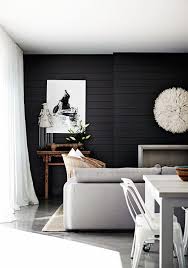 Black And White Accent Wall Living Room 15 Rooms That Prove Black Shiplap Is The New White Shiplap Shiplap Living Room Coastal Living Rooms Home
