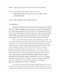 Pakaian tradisional suku kaum di malaysia. Doc Proposal Sejarah Pembetulan Lonely Gurl Academia Edu