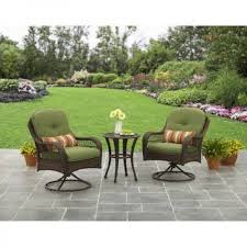 Wicker 5pcs Patio Garden Bistro Set Furniture Table Swivel Chairs Cushion Pillow Outdoor Bistro Set Outdoor Furniture Sets Bistro Set
