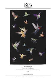 Why is a clean hummingbird feeder important? Hummingbird Black Animal Print Wool Silk Rug By Alexander Mcqueen The Rug Company