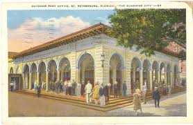 Open Air Post Office In St Pete Florida Still Open To The Public Today On 1st Ave North Old Florida