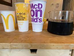 Mcdonald S Drink Size Tiktok Claiming Cups All Same Size Proved Wrong