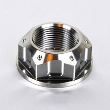 Pro Bolt Titanium Axle Nut Flanged Gsxr Hayabusa