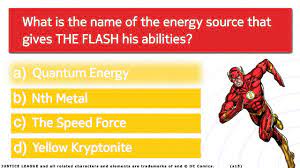 Rd.com knowledge facts you might think that this is a trick science trivia question. Dc Trivia The Flash Youtube