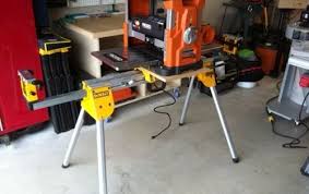 Mounting A Ridgid Planer On A Dewalt Miter Saw Stand Dewalt Miter Saw Stand Mitre Saw Stand Miter Saw