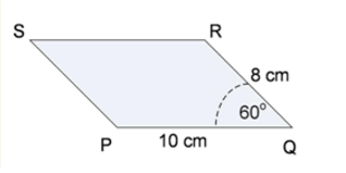 Dengan menerapkan formula terakhir maka: Tentukan Luas Jajaran Genjang Pqrs Brainly Co Id