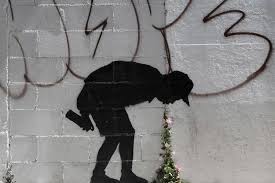 Banksy was born in c. Einziges Hamburger Banksy Street Art Durch Unbekannten Zerstort