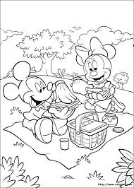Ce coloriage a été consulté de nombreuses fois par les utilisateurs. Coloriage Mickey Et Minnie En Picnic Dessin Gratuit A Imprimer