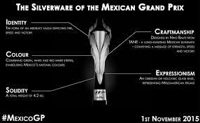 The first trophy presented by the royal automobile club was the mervyn o'gorman trophy, awarded from 1950 until the early 1970s. Five Facts About The 2015 Mexican Formula 1 Grand Prix Trophy The Formula 1 Gran Premio De Mexico