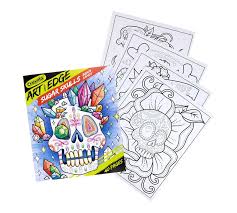 All of tim's printables in one convenient location. Sugar Skulls Coloring Book For Adults Volume 3 Crayola Com Crayola