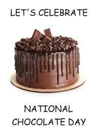 The national chocolate cake day is celebrated every 27th of january each year. National Chocolate Day October 28th Deluxe Chocolate Cake Card Ad Ad Day Octob National Chocolate Cake Day International Chocolate Day Chocolate Day