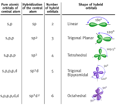 Hybrid Orbitals Infographic Linus Paulings Explanation Of