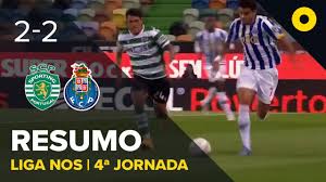 C'est fc porto (fcp) qui recoit sporting clube de portugal (sporting lisbonne) pour ce match portugais du samedi 27 fevrier 2021 (resultat de championnat portugais). Sporting 2 2 Fc Porto Resumo Sport Tv Youtube