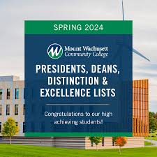 President's, Dean's, Distinction, and Excellence Lists for Spring 2024  Semester