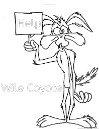 We have chosen the best coyote coloring pages which you can download online at mobile, tablet.for free and add new coloring pages daily, enjoy! Looney Tunes Coyote Coloring Pages Coloring Home