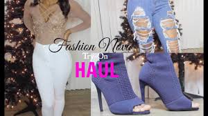 Fashion Nova Try On Haul Sizing Info Clothing Shoes