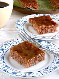 Biko Is A Native Filipino Delicacy Where Glutinous Rice Is Cooked With Coconut Milk And Brown Sugar Then Topped W Biko Recipe Cooking With Coconut Milk Recipes