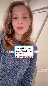 How many pages, locations, characters are in a short play? #playwright  #writingtips #theatretiktok #playwriting #writingaplay #plays