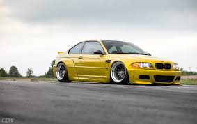 Slammed Bmw M3 E46 With Wide Body Kit Won T Please The Purists Carscoops