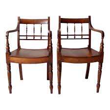 Whether you are simply wanting a comfortable home office chair in which to sit and work or you are looking for a designer chair to make an impact in your living room, there are many options available. Antique Wooden Parlor Chairs A Pair Chairish