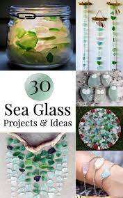 30 Sea Glass Ideas Projects Lovely Greens Sea Glass Diy Sea Glass Crafts Sea Glass