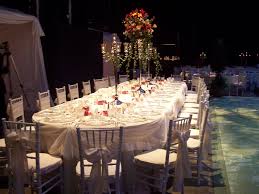 This Head Table By All Season S Is Elegant And Beautiful Event Rental Marquee Events Table Settings