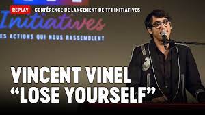 Vincent Vinel Chante Lose Yourself D Eminem Conference Tf1 Initiatives 7 7 Youtube