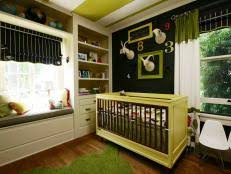 Hgtv home™ baby's grayson collection defines fresh classic style. Baby Room Ideas Nursery Themes And Decor Hgtv