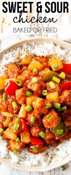 Best Sweet And Sour Chicken Baked Or Pan Fried Make Ahead Freezer Instructions In 2020 Sweet Sour Chicken Recipes Chicken Recipes