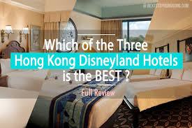 Only concern is the noice in the lobby area. Review Compare Hong Kong Disneyland Hotels Which Is Better