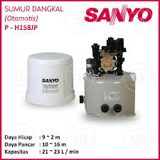 Pompa air sumur dangkal hanya memiliki daya hisap maksimal untuk kedalaman 9 meter saja. Jual Pompa Air Sumur Dangkal Sanyo P H158jp Shallow Well Pump Di Lapak Casa Teknik Supply Bukalapak