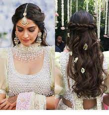 Gorgeous Indian Bridal Hairstyle Chicladies Uk Engagement Hairstyles Short Wedding Hair Indian Hairstyles