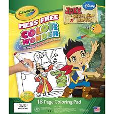 Color wonder markers only write on color wonder paper. Crayola Jake And The Neverland Pirates 18 Pages Color Wonder Import It All