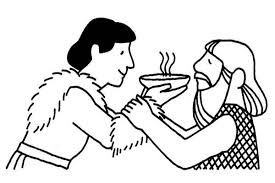 They were twins born to isaac and rebekah. Jacob Offered Esau A Bowl Of Stew In Jacob And Esau Coloring Page Netart